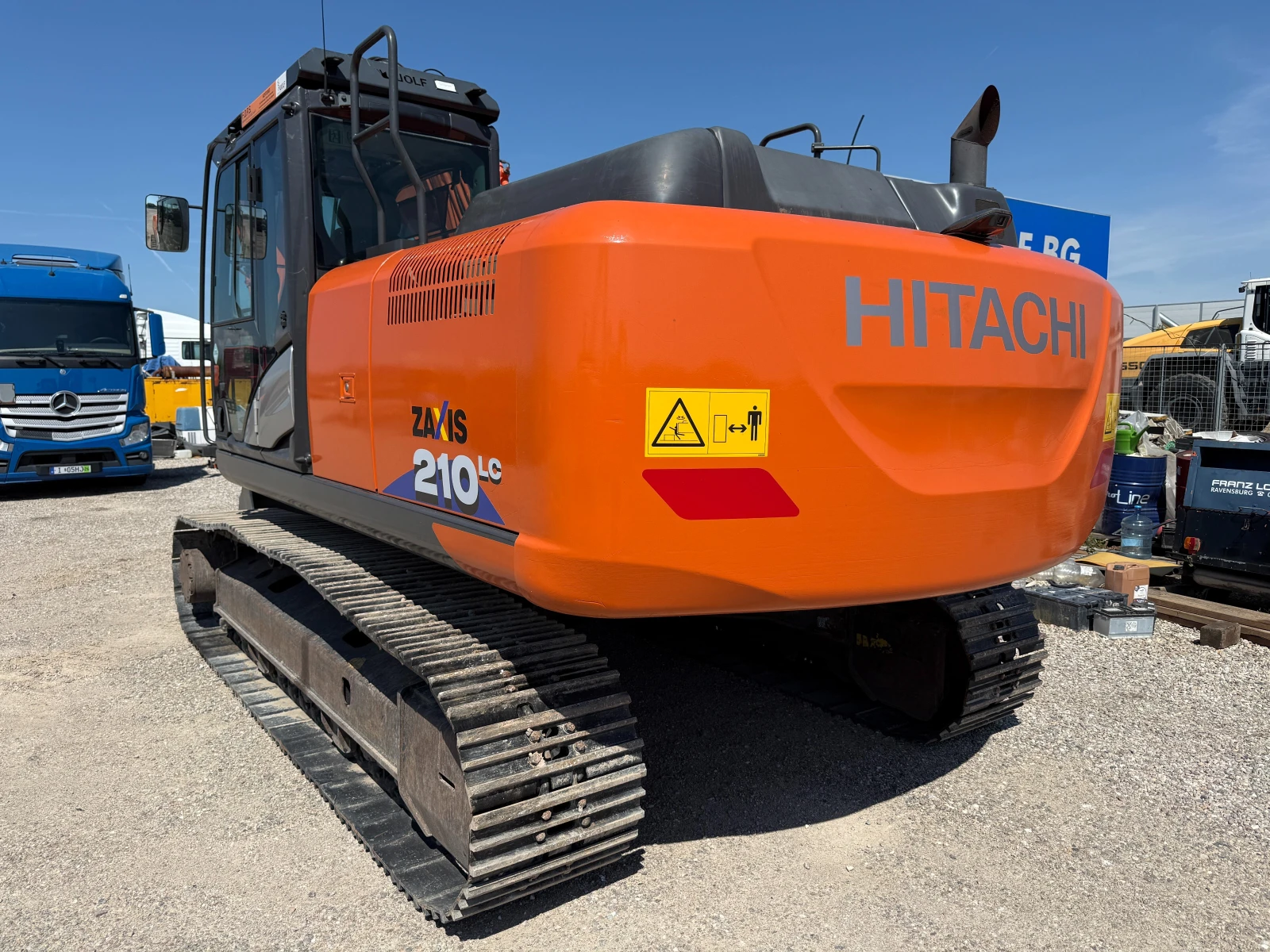 Багер Hitachi ZX 210 LC-6, снимка 5 - Индустриална техника - 54818765