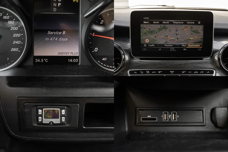 Mercedes-Benz V 300 Marko Polo 4matik, снимка 16 - Автомобили и джипове - 52367172