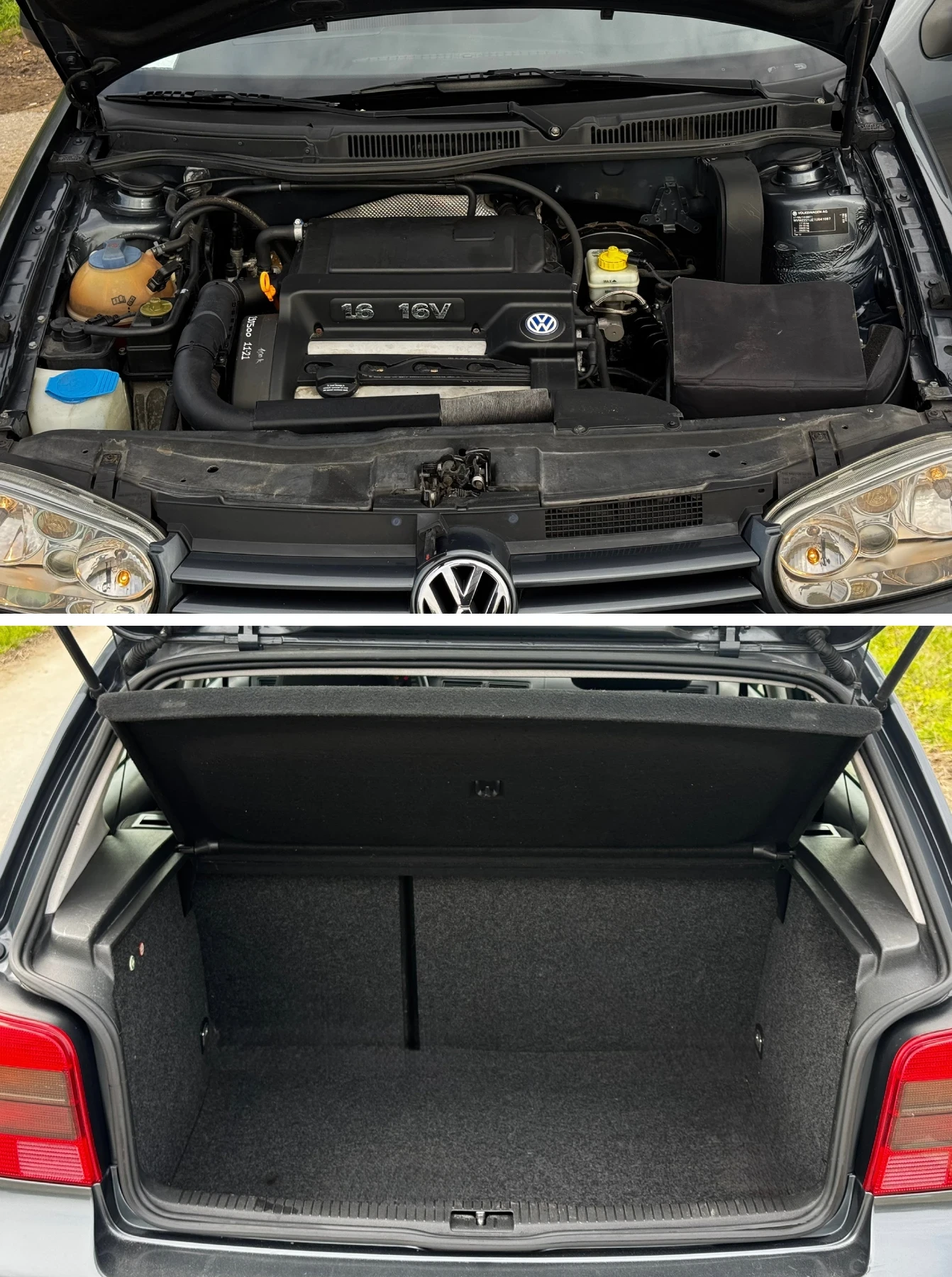 VW Golf 1.6i/101кс КЛИМАТИК!!!!, снимка 14 - Автомобили и джипове - 54214233