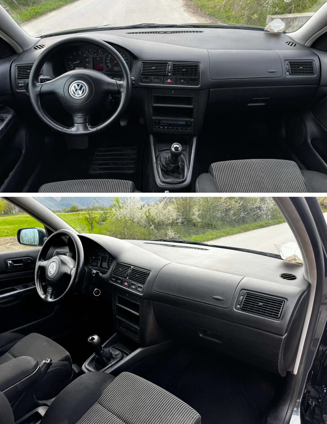 VW Golf 1.6i/101кс КЛИМАТИК!!!!, снимка 10 - Автомобили и джипове - 54214233