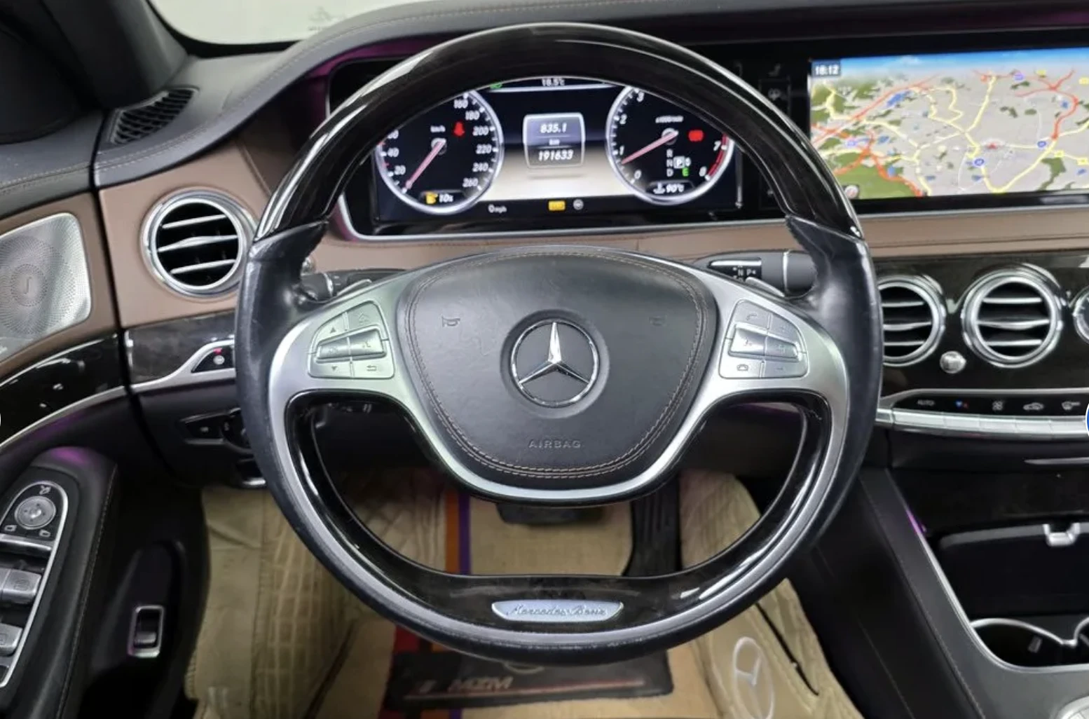 Mercedes-Benz S 500 MAYBACH ПАКЕТ/FACELIFT RETROFIT/МАСАЖ/FULL!, снимка 12 - Автомобили и джипове - 54229659