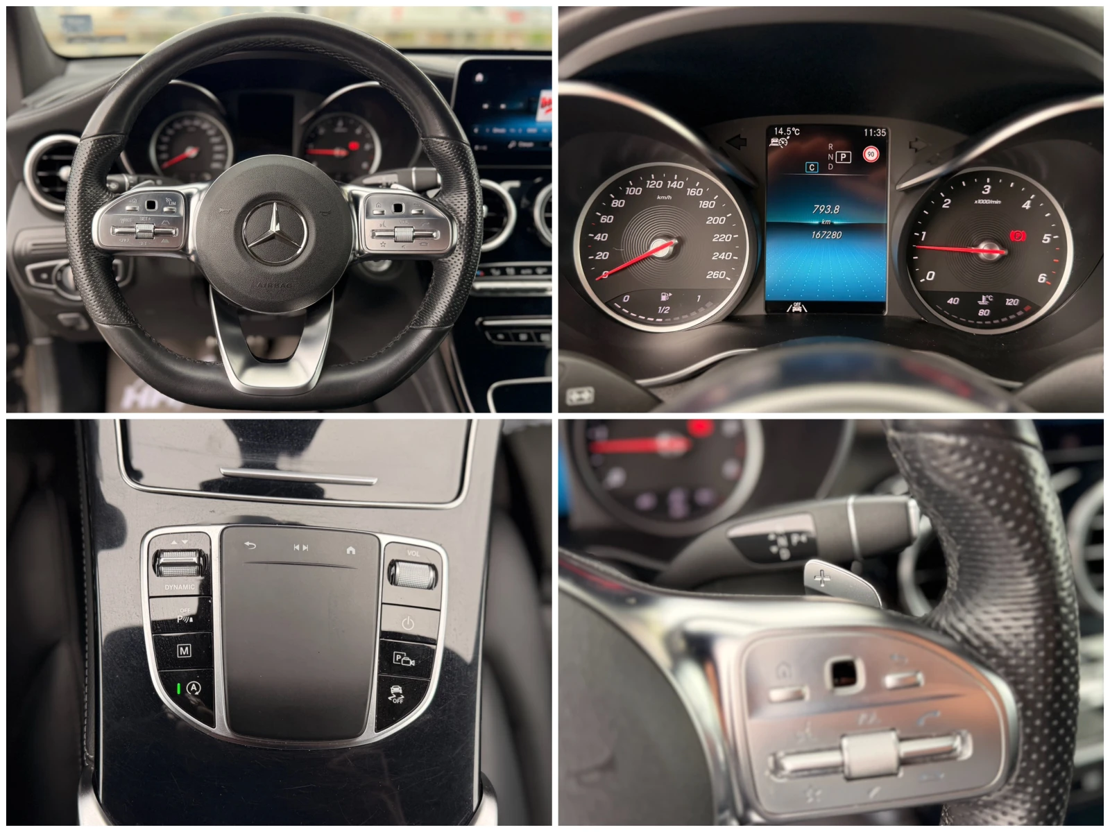 Mercedes-Benz GLC 220 d= 4 Matic= AMG Line= Distronic= Camera= Key Free= | Mobile.bg � ����������� 15