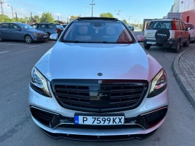 Mercedes-Benz S 560 BRABUS* V8* BiTURBO* БАРТЕР, снимка 4