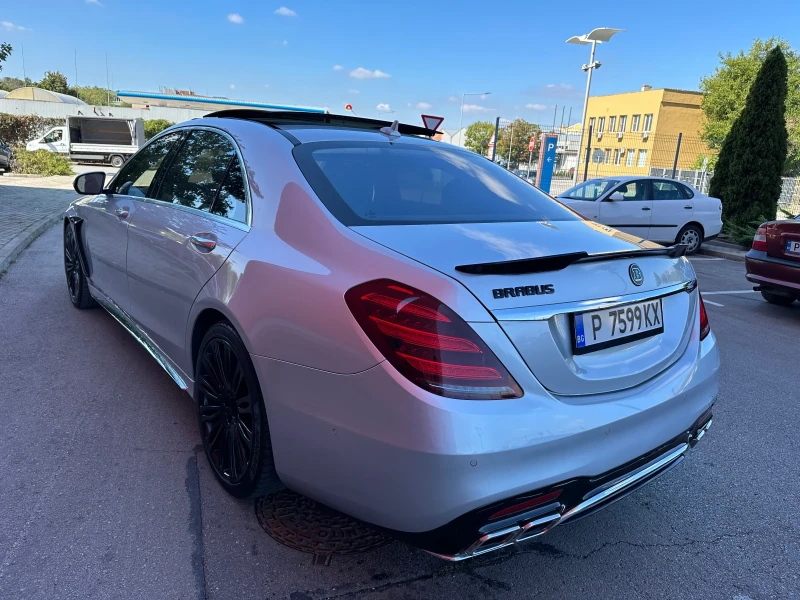 Mercedes-Benz S 560 BRABUS* V8* BiTURBO* БАРТЕР, снимка 6 - Автомобили и джипове - 47223693