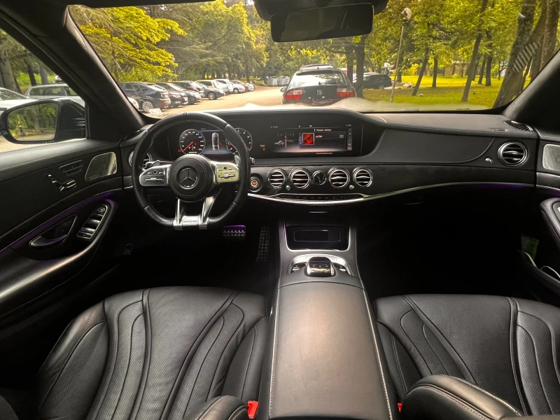 Mercedes-Benz S 560 AMG LINE / 3x TV / LONG, снимка 4 - Автомобили и джипове - 47953935