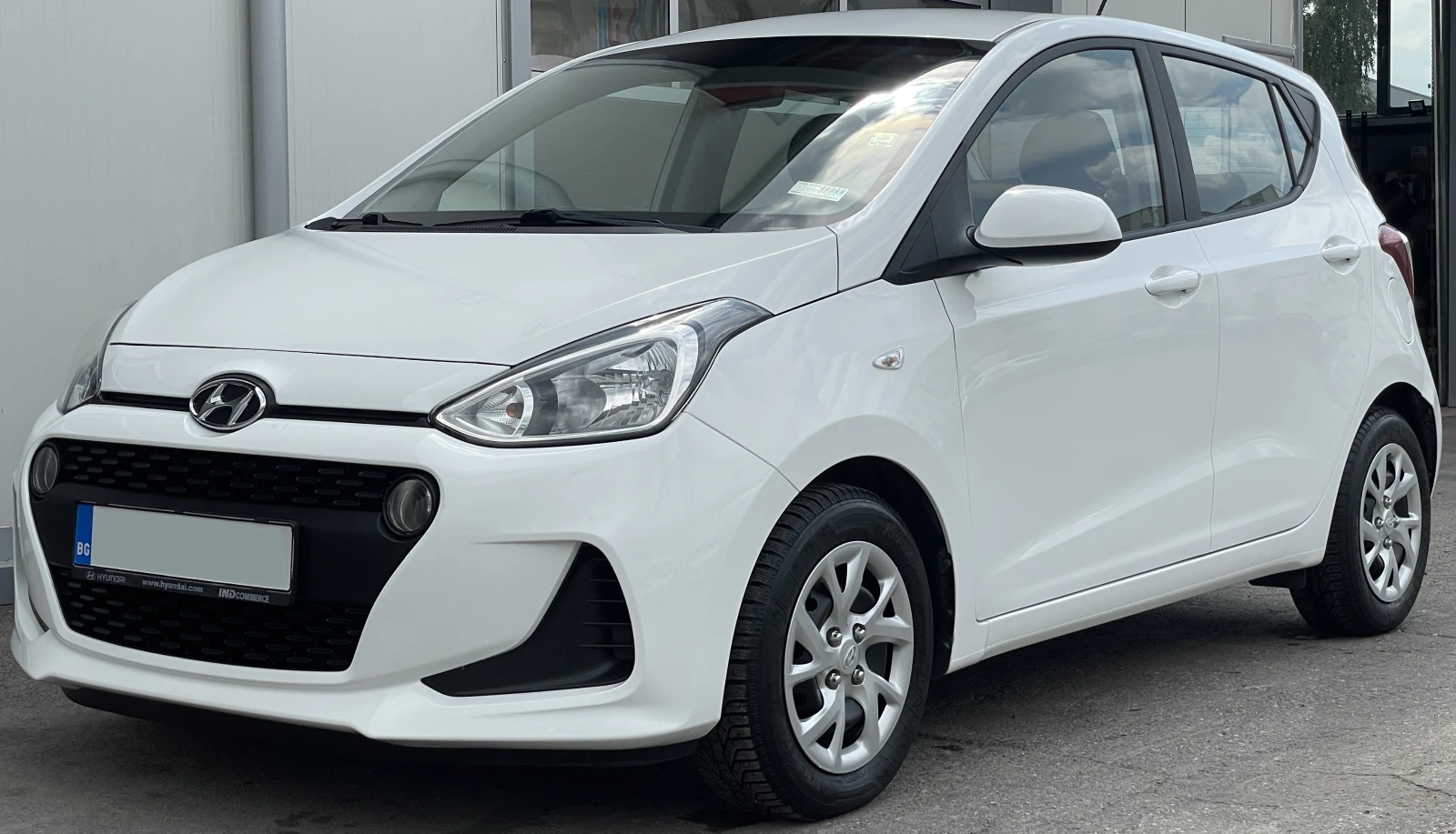 Hyundai I10 Върнат от Лизинг Фабрична Газ Euro 6B - [1] 