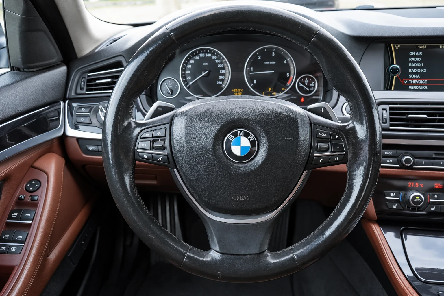 BMW 535 M-PACK* KEYLESS* CAM* DISTR* H&K* HEAD-UP*  | Mobile.bg � ����������� 12