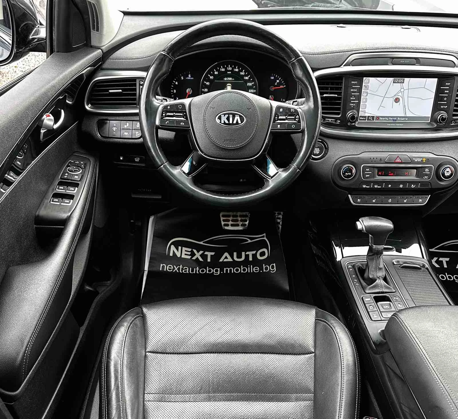 Kia Sorento 2.0D 185HP AWD 6+ 1 PANO H/K 360'CAM ОБДУХВАНЕ - изображение 9