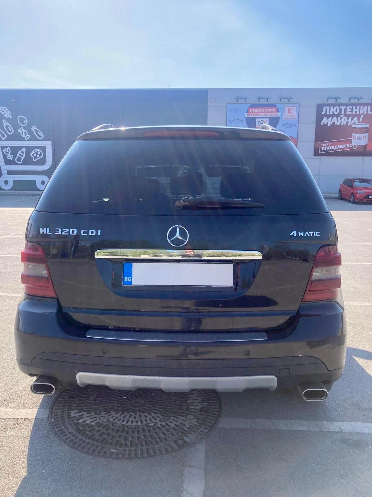 Mercedes-Benz ML 320 Cdi Реални км Перфектен, снимка 4 - Автомобили и джипове - 54385970