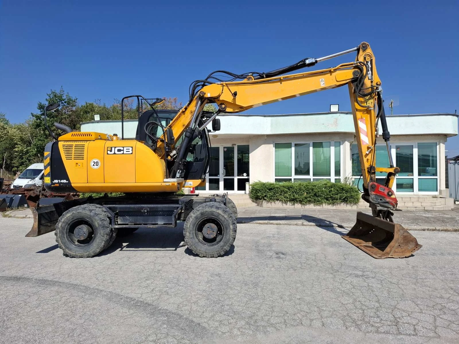 Багер JCB JS 145 W , 3 кофи - изображение 4