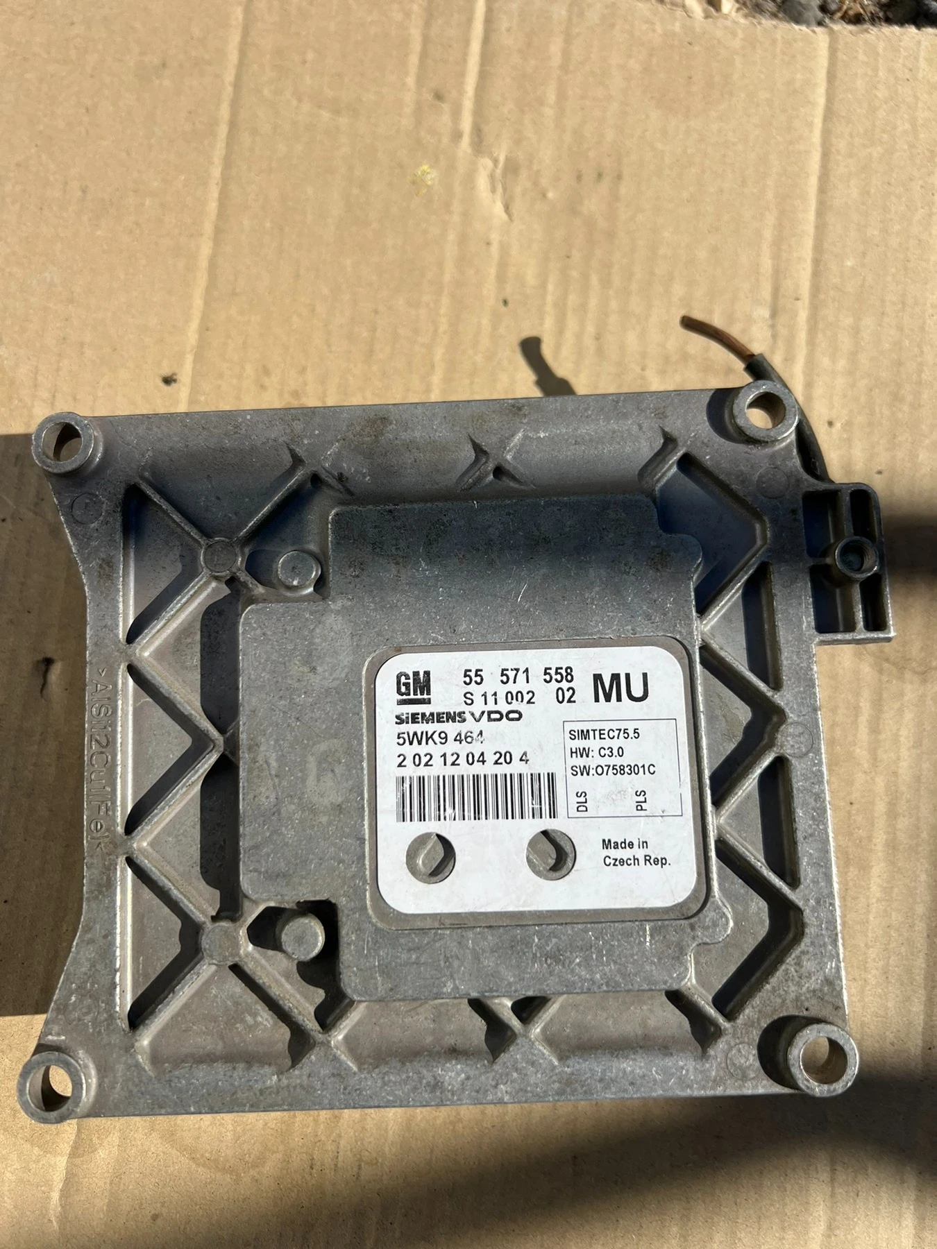 55571558   55 571 558  5WK9 464    OPEL ZAFIRA B 1.6 i  Siemens  S 11 002 02    | Mobile.bg   1