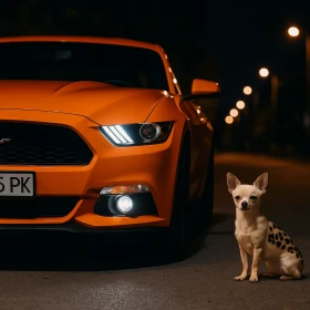 Ford Mustang Ford Mustang 2.3 EcoBoost | 2016 | RARE  ORANG | Mobile.bg    9
