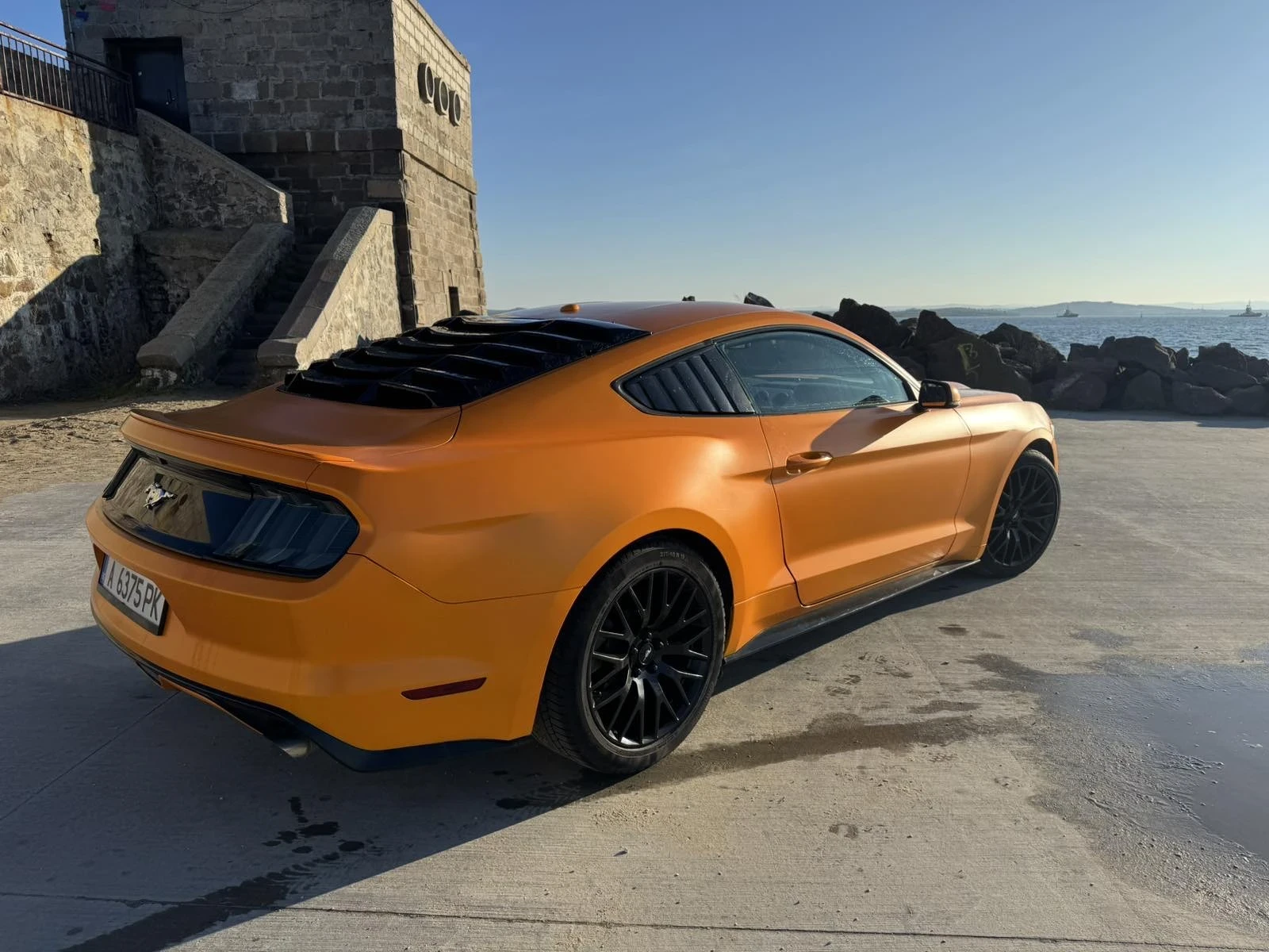 Ford Mustang Ford Mustang 2.3 EcoBoost | 2016 | RARE цвят ORANG - изображение 4