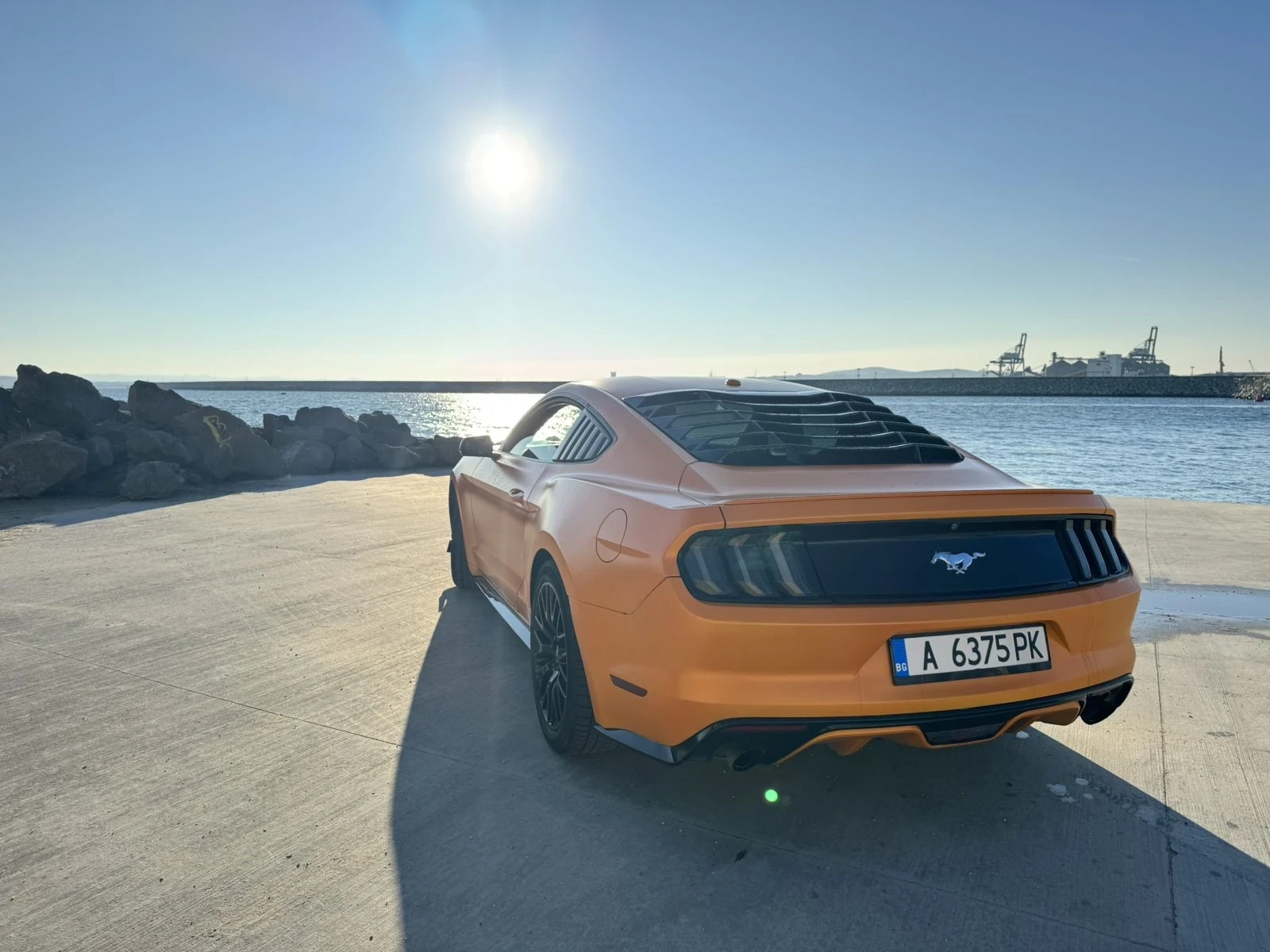 Ford Mustang Ford Mustang 2.3 EcoBoost | 2016 | RARE цвят ORANG - изображение 2