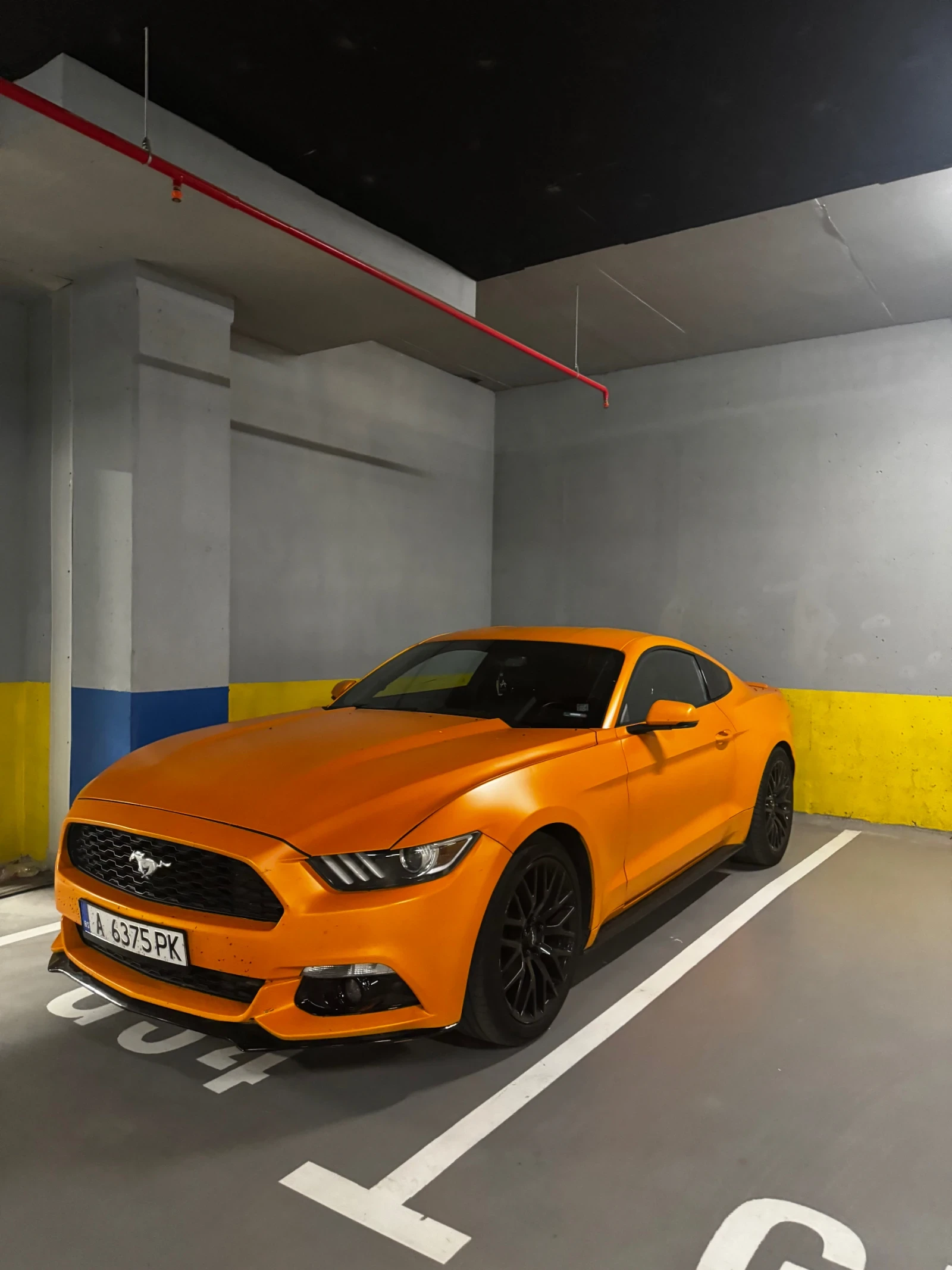 Ford Mustang Ford Mustang 2.3 EcoBoost | 2016 | RARE цвят ORANG - изображение 8
