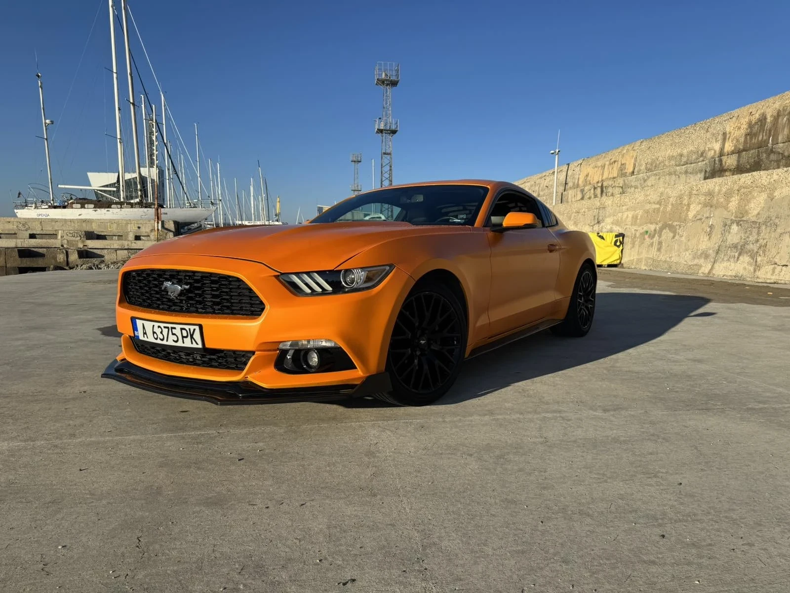 Ford Mustang Ford Mustang 2.3 EcoBoost | 2016 | RARE цвят ORANG - изображение 3