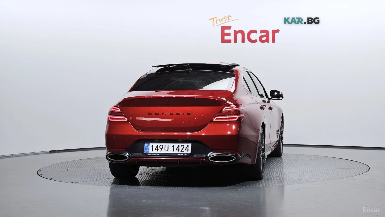 Genesis G70 3.3 T-GDI 4WD* DIGITAL* ОБДУХ* DISTRONIC* HUD, снимка 4 - Автомобили и джипове - 56153095