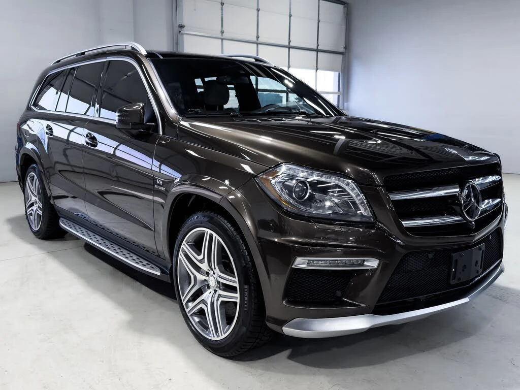 Mercedes-Benz GL 63 AMG 4MATIC* КОЖА* ПОДГРЕВ* ОБДУХВАНЕ* ТВ* ПАНО* , снимка 3 - Автомобили и джипове - 54596048
