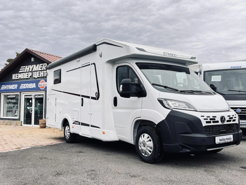 Кемпер HYMER / ERIBA Etrusco T69SB KЛИМАТИК WEBASTO СОЛАР , снимка 3 - Каравани и кемпери - 50292560