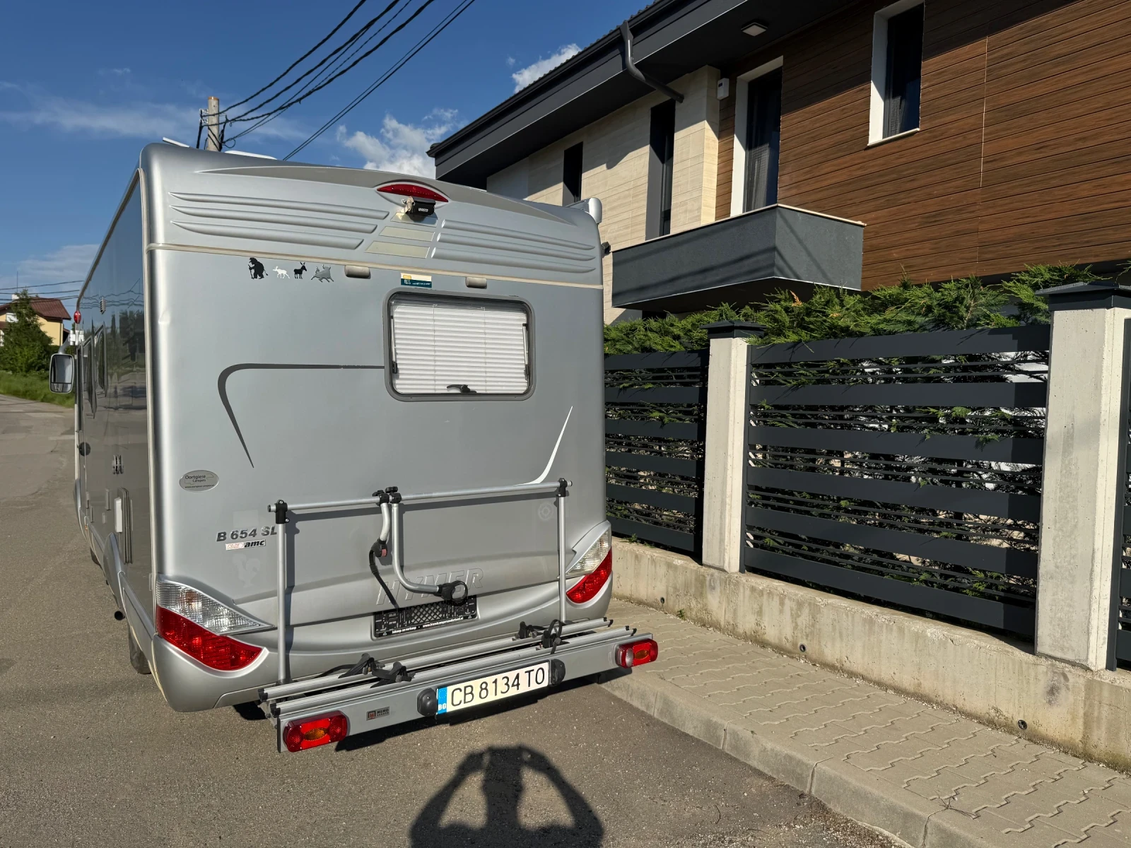 Кемпер HYMER / ERIBA B654 SL 3000 D 158 к.с., снимка 3 - Каравани и кемпери - 55025688