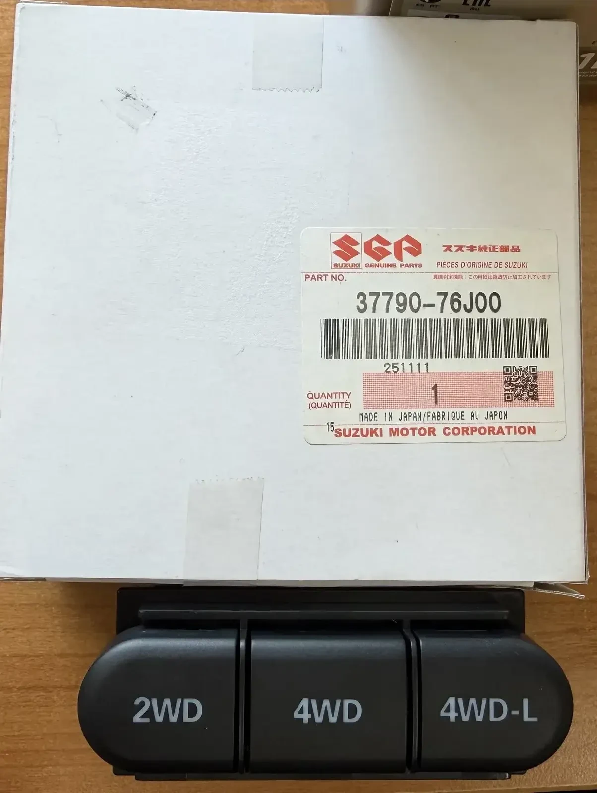 Копчета/Превключвател 4x4 SUZUKI JIMNY 37790-76J00