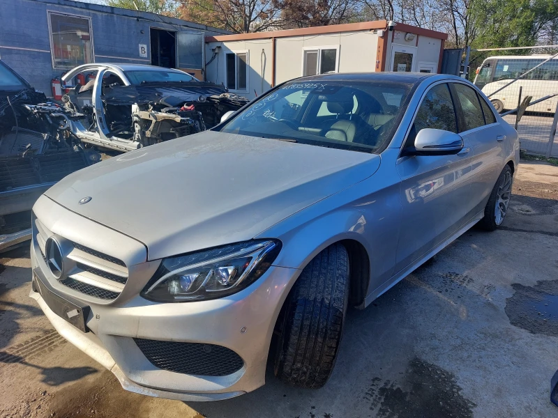 Mercedes-Benz C 220 d W205 AMG Панорама, снимка 3 - Автомобили и джипове - 49824763