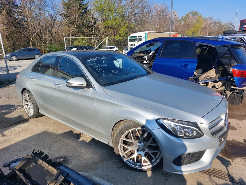 Mercedes-Benz C 220 d W205 AMG Панорама, снимка 4 - Автомобили и джипове - 49824763