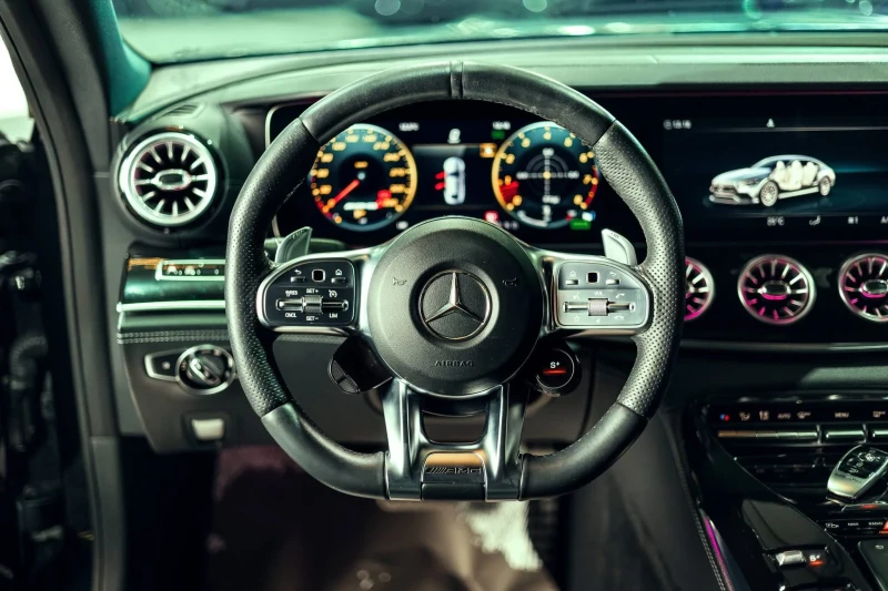 Mercedes-Benz AMG GT 53 4MATIC+ BLACK LINE BURMEISTER ЛИЗИНГ 100%, снимка 12 - Автомобили и джипове - 52961144