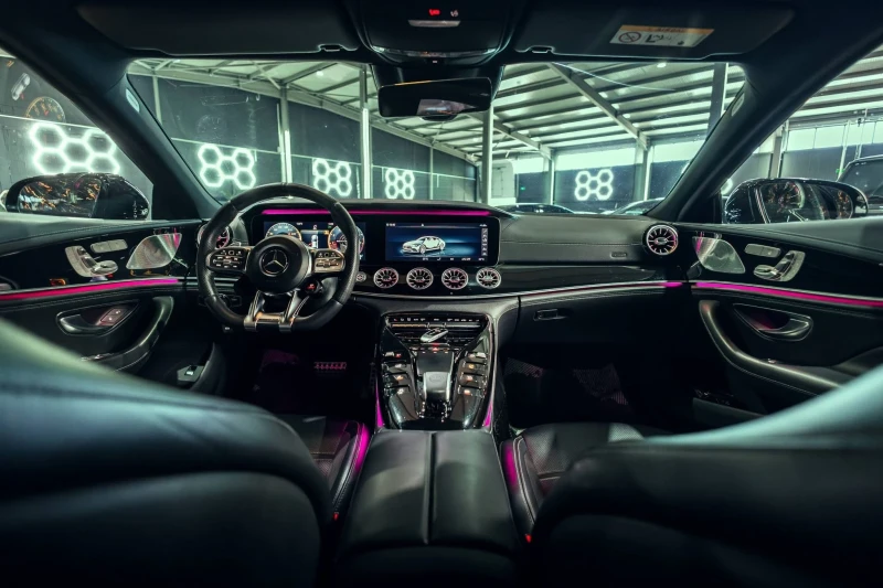 Mercedes-Benz AMG GT 53 4MATIC+ BLACK LINE BURMEISTER ЛИЗИНГ 100%, снимка 10 - Автомобили и джипове - 52961144