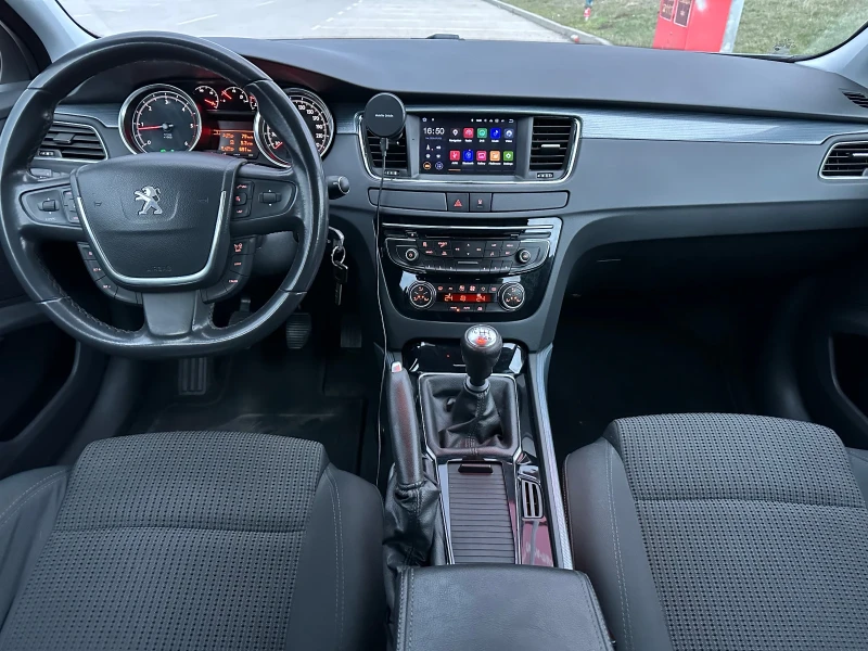 Peugeot 508 2.0 HDI 163 к.с. | Android | Camera | Реални КМ, снимка 9 - Автомобили и джипове - 52983506