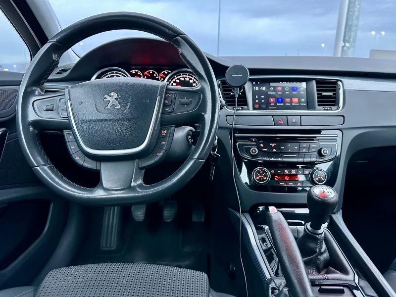 Peugeot 508 2.0 HDI 163 к.с. | Android | Camera | Реални КМ, снимка 10 - Автомобили и джипове - 52983506