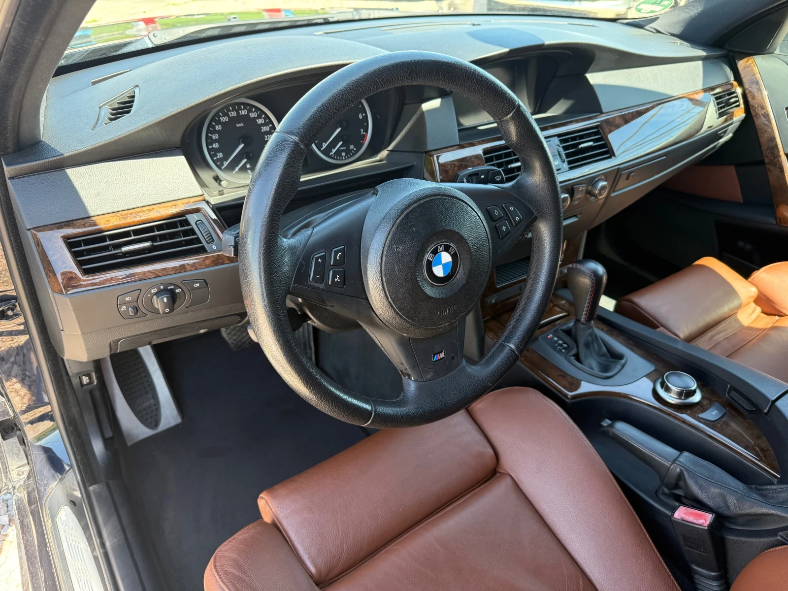 BMW 525 2.5i. N52  M-paket 138000км. Като нова!!! | Mobile.bg — изображение 11