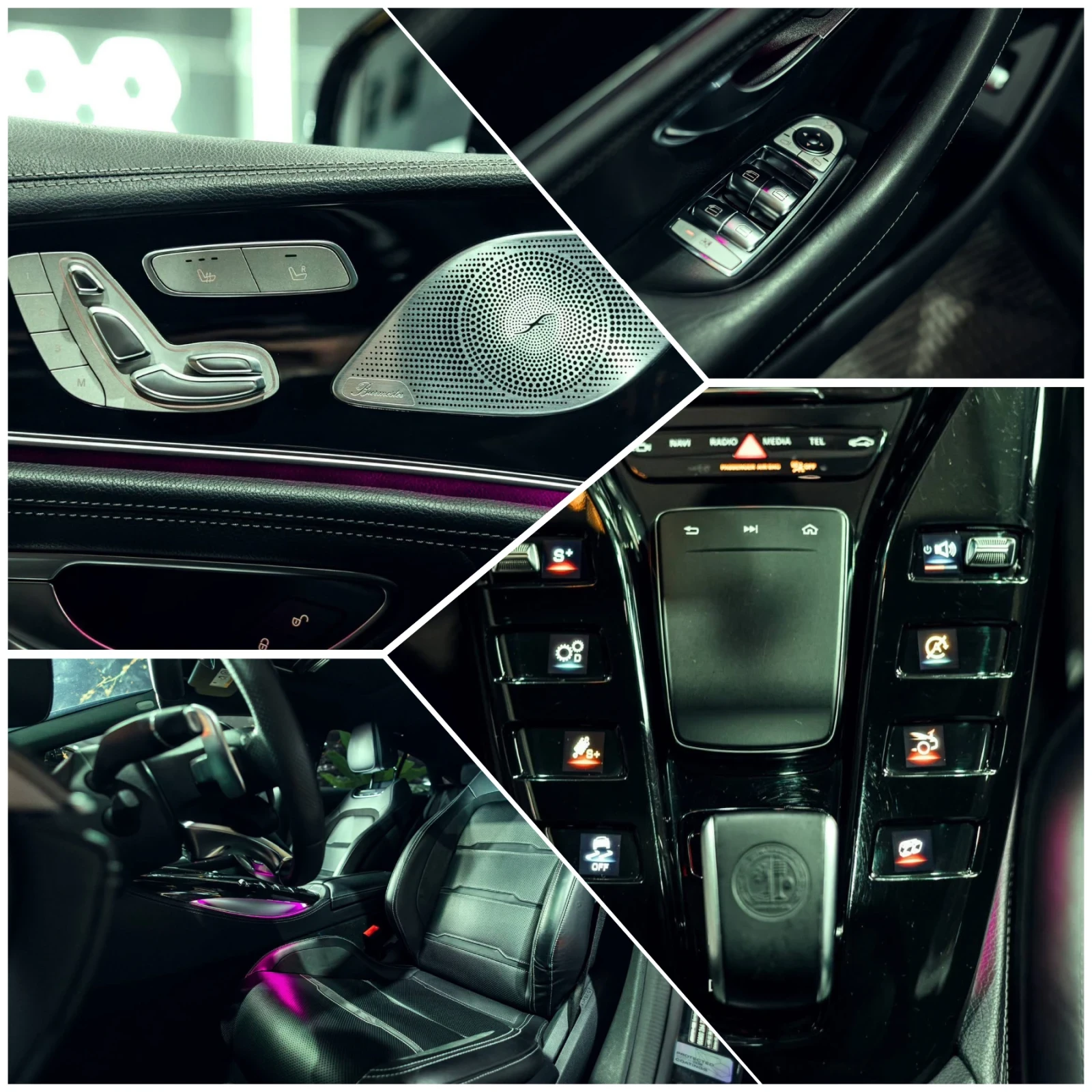 Mercedes-Benz AMG GT 53 4MATIC+ BLACK LINE BURMEISTER ������ 100% | Mobile.bg � ����������� 17