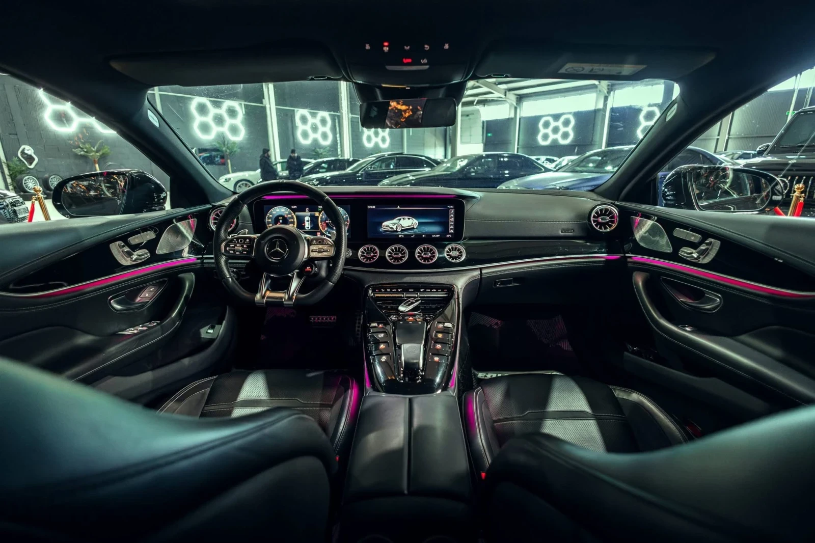 Mercedes-Benz AMG GT 53 4MATIC+ BLACK LINE BURMEISTER ������ 100% | Mobile.bg � ����������� 9