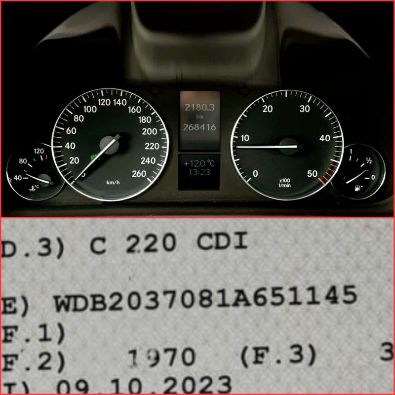 Mercedes-Benz C 220 CDI FACELIFT, снимка 17 - Автомобили и джипове - 43401353