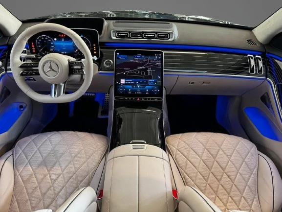 Mercedes-Benz S 400 d Long 4Matic = AMG Line = Гаранция - изображение 9