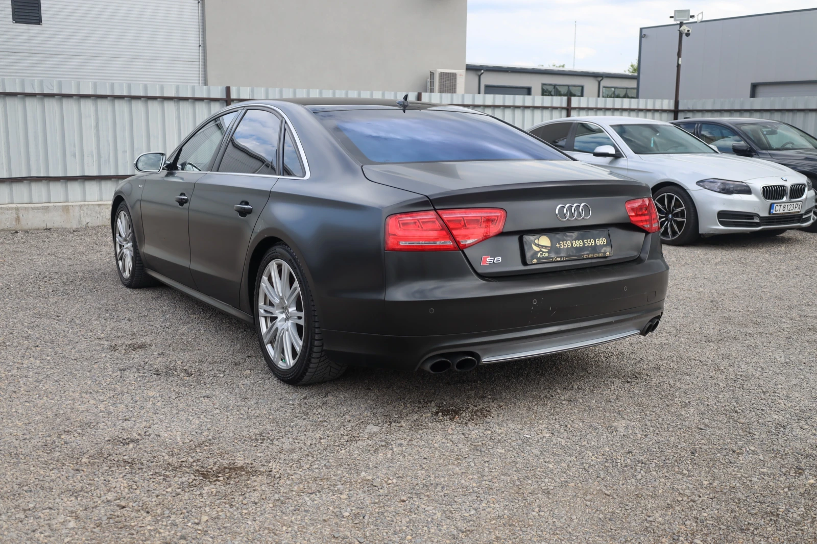 Audi S8 4.0 T LUFT KAM SoftClose Matrix Обдух B&O #iCarbg - изображение 5