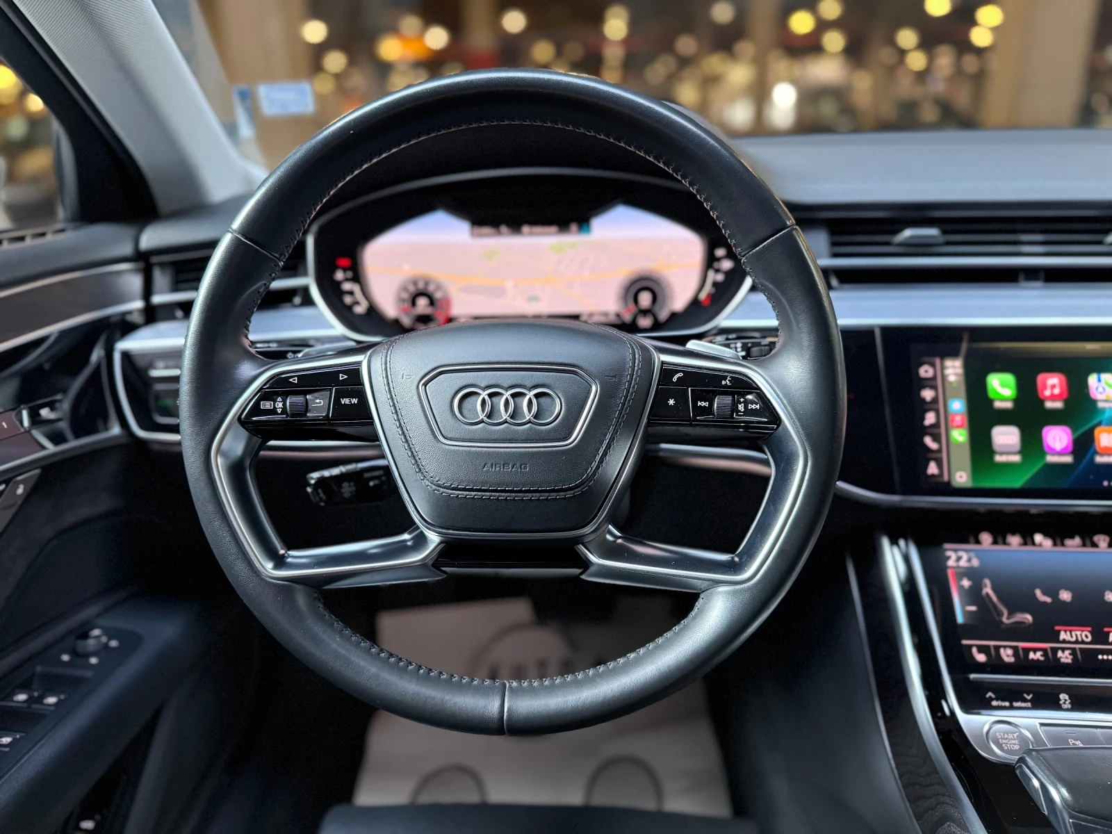 Audi A8 55TFSI/Сервизна История/Head up/Matrix/Quattro, снимка 6 - Автомобили и джипове - 54029375