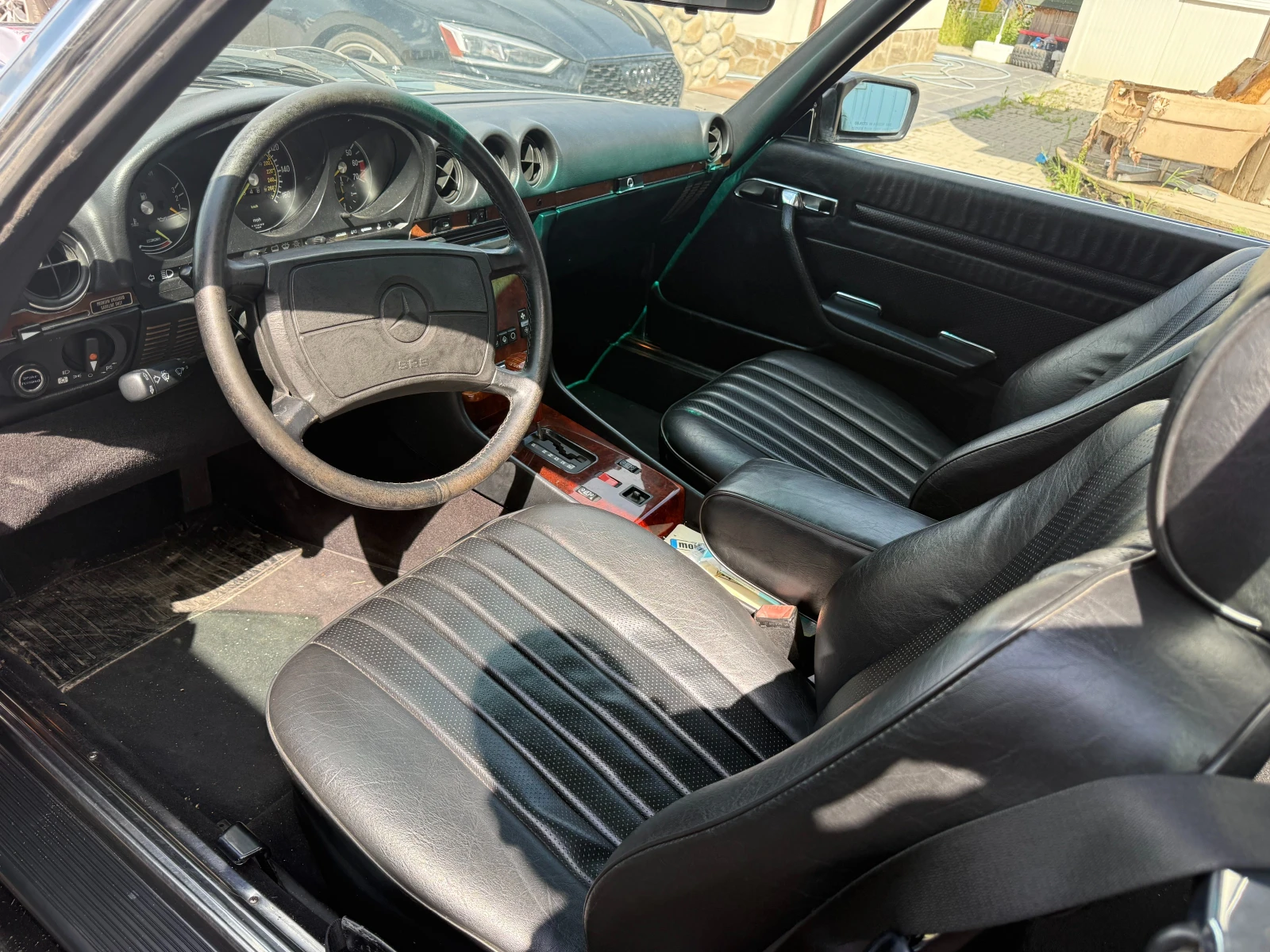 Mercedes-Benz SL SL560 ORIGINAL ОБСЛУЖЕН АВТОКАСКО ЗА КОЛЕКЦИЯ, снимка 17 - Автомобили и джипове - 54782705