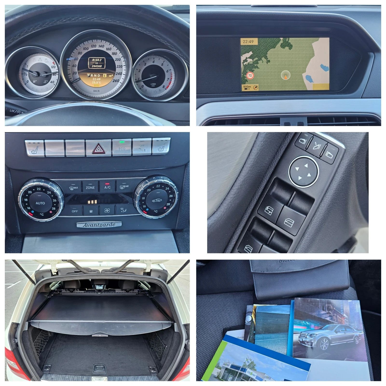 Mercedes-Benz C 180 AMG пакет ШВЕЙЦАРИЯ , снимка 16 - Автомобили и джипове - 54900079