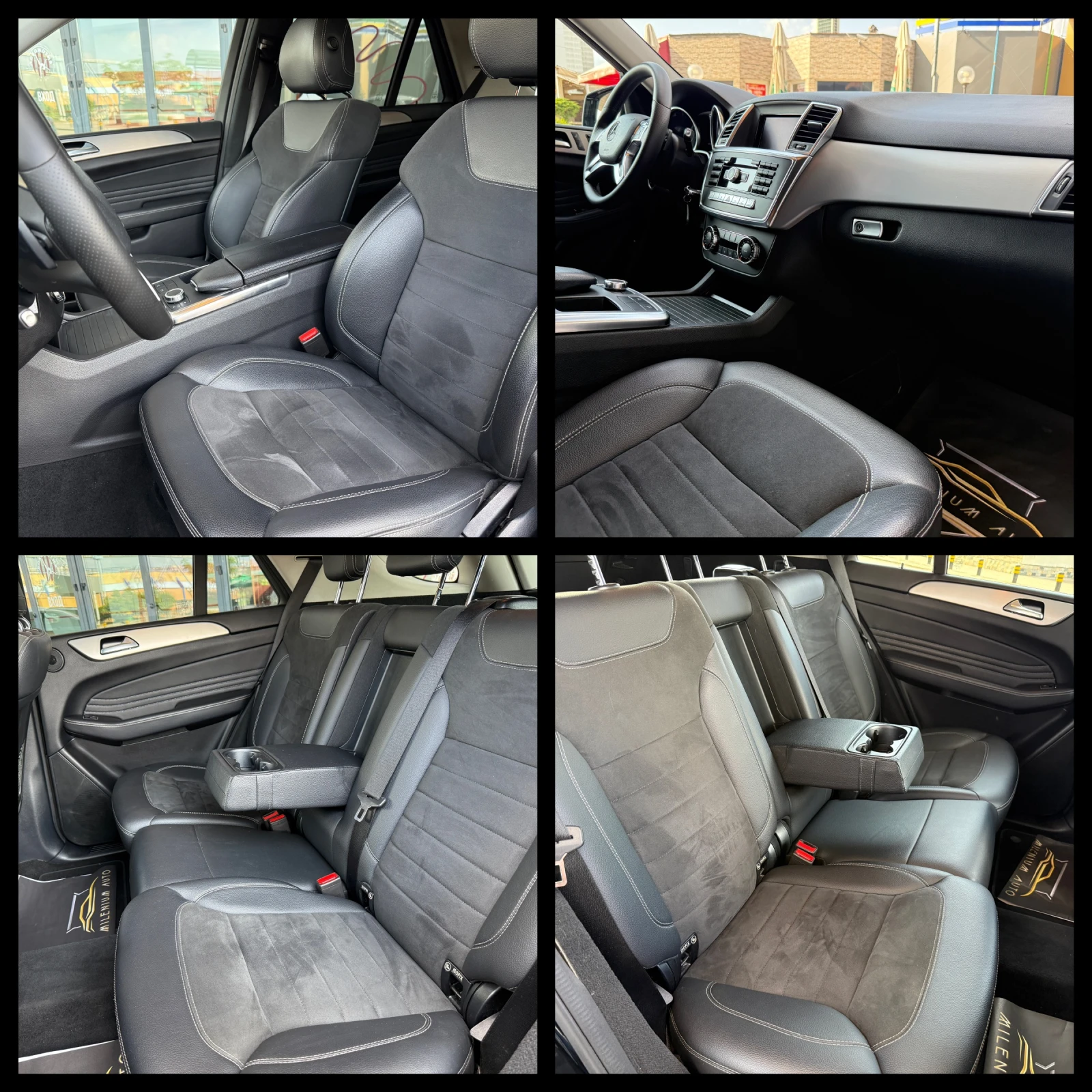 Mercedes-Benz ML 350 CDI 6 МЕСЕЦА ГАРАНЦИЯ/258к.с. AMG Pack/На Пружини, снимка 9 - Автомобили и джипове - 55832955
