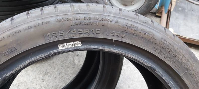 Гуми Летни 195/45R16, снимка 6 - Гуми и джанти - 30574824