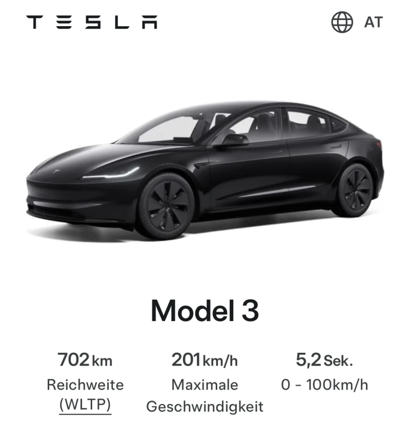 Tesla Model 3 Long Range RWD 10.2024 / 702км пробег  , снимка 1 - Автомобили и джипове - 47138420