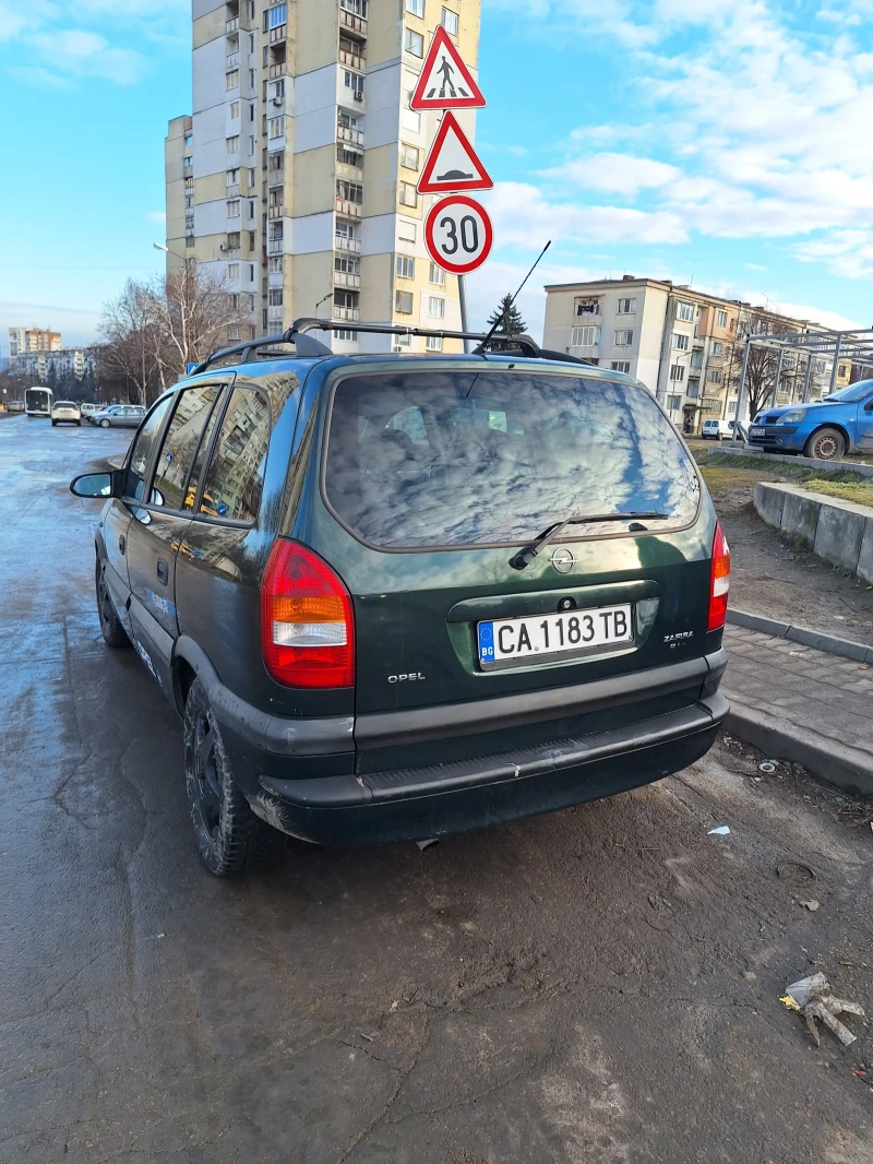 Opel Zafira 2.0DTI 101кс, снимка 4 - Автомобили и джипове - 48786198