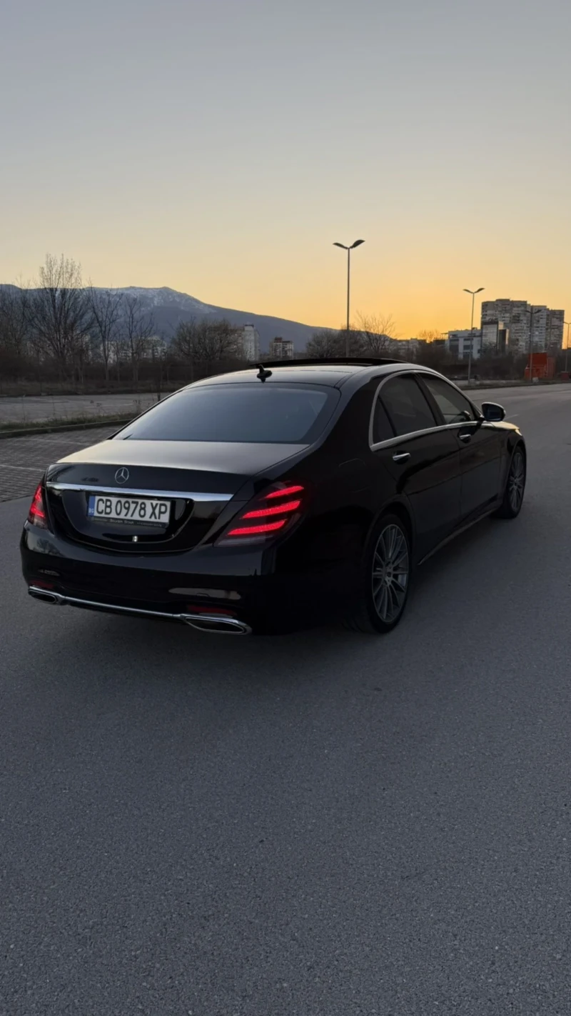 Mercedes-Benz S 560 * Long * AMG * 4 matic * Burmester * 3xTV * Pano, снимка 4 - Автомобили и джипове - 52044627