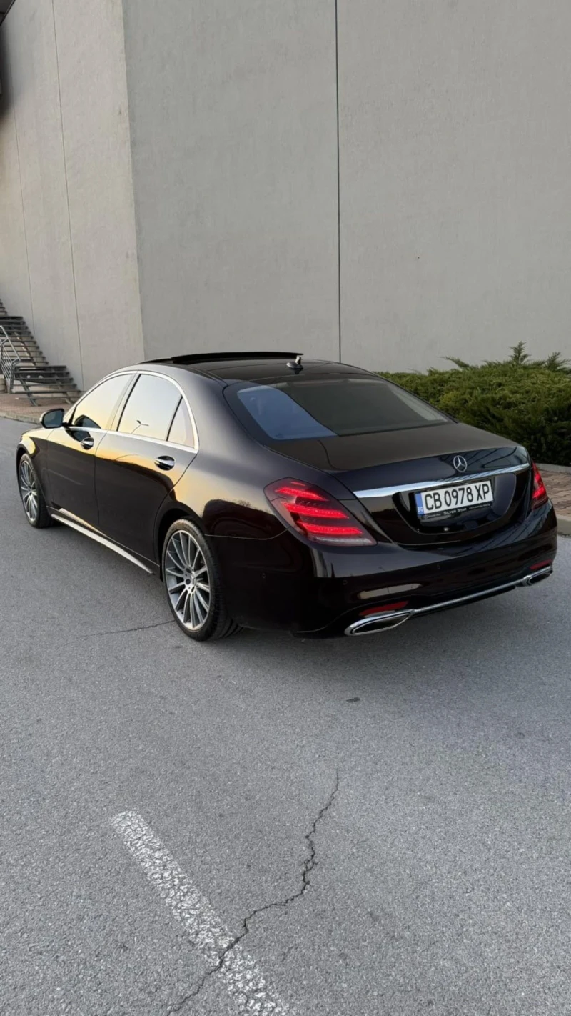 Mercedes-Benz S 560 * Long * AMG * 4 matic * Burmester * 3xTV * Pano, снимка 5 - Автомобили и джипове - 52044627