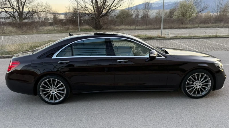 Mercedes-Benz S 560 * Long * AMG * 4 matic * Burmester * 3xTV * Pano, снимка 6 - Автомобили и джипове - 52044627