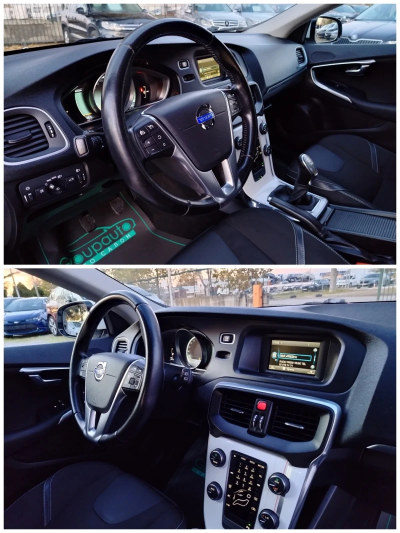 Volvo V40 1.6D114к.с/КЛИМАТРОНИК/ПАРКТРОНИК/КАМЕРА!!! , снимка 9 - Автомобили и джипове - 52239523