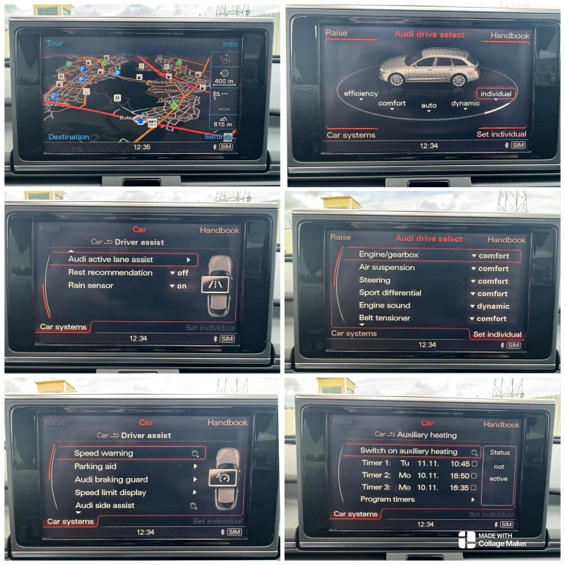 Audi A6 3.0Bi-TDI 313ps 8ZF ПАНОРАМА КАМЕРА ACC BOSE LANE, снимка 14 - Автомобили и джипове - 52366773