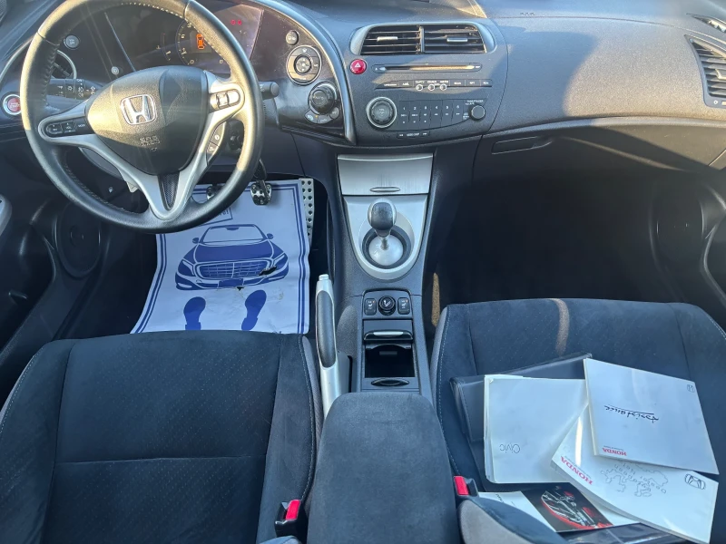 Honda Civic 2007+ 1.8+ ПАНОРАМА+ НОВИ ГУМИ, снимка 13 - Автомобили и джипове - 52944455
